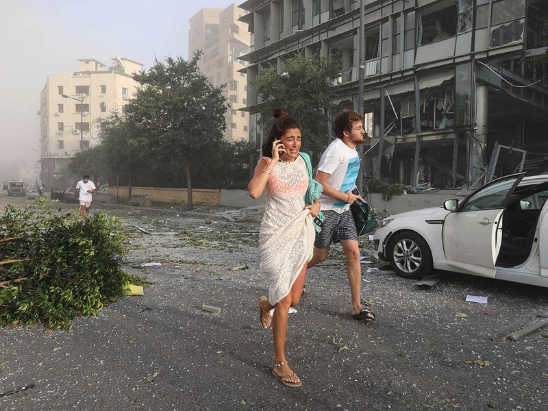 بالصور ... آثار انفجار بيروت