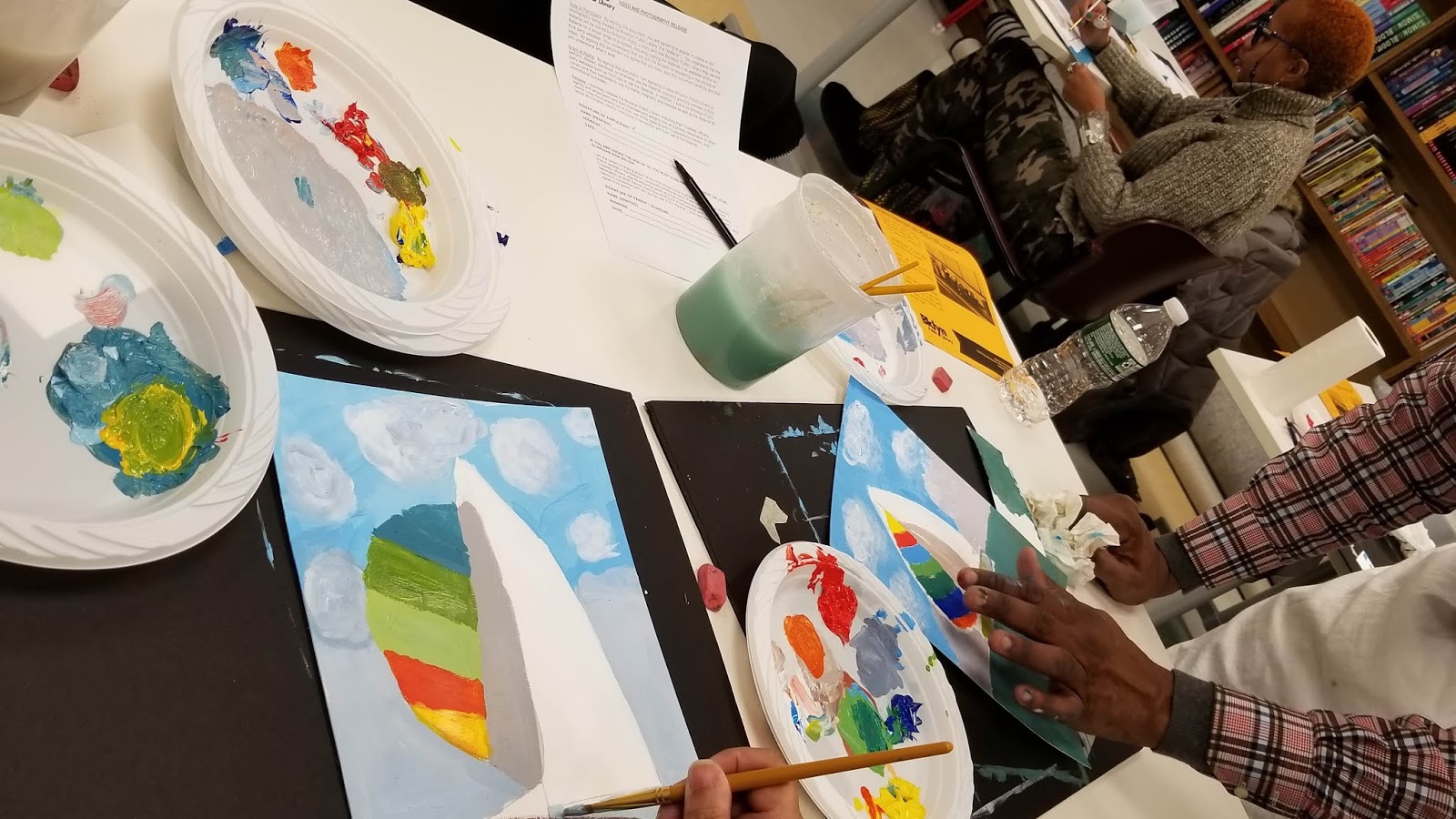teaching art Art Classes for Seniors