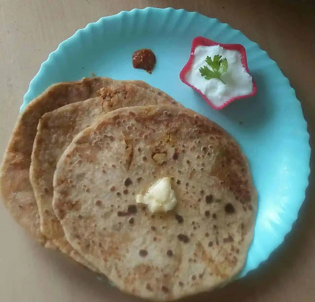 Aloo-Gobi-Paratha