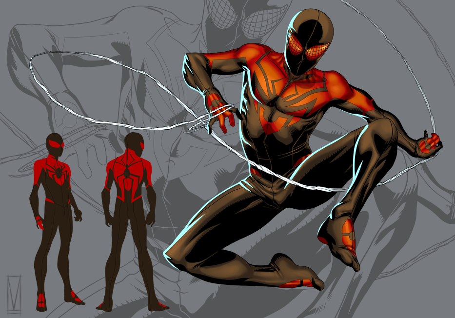 Пак человек паук для рисуем мультфильмы 2