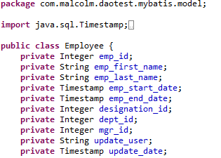 New Tech Thoughts : MyBatis SQL Data Mapping