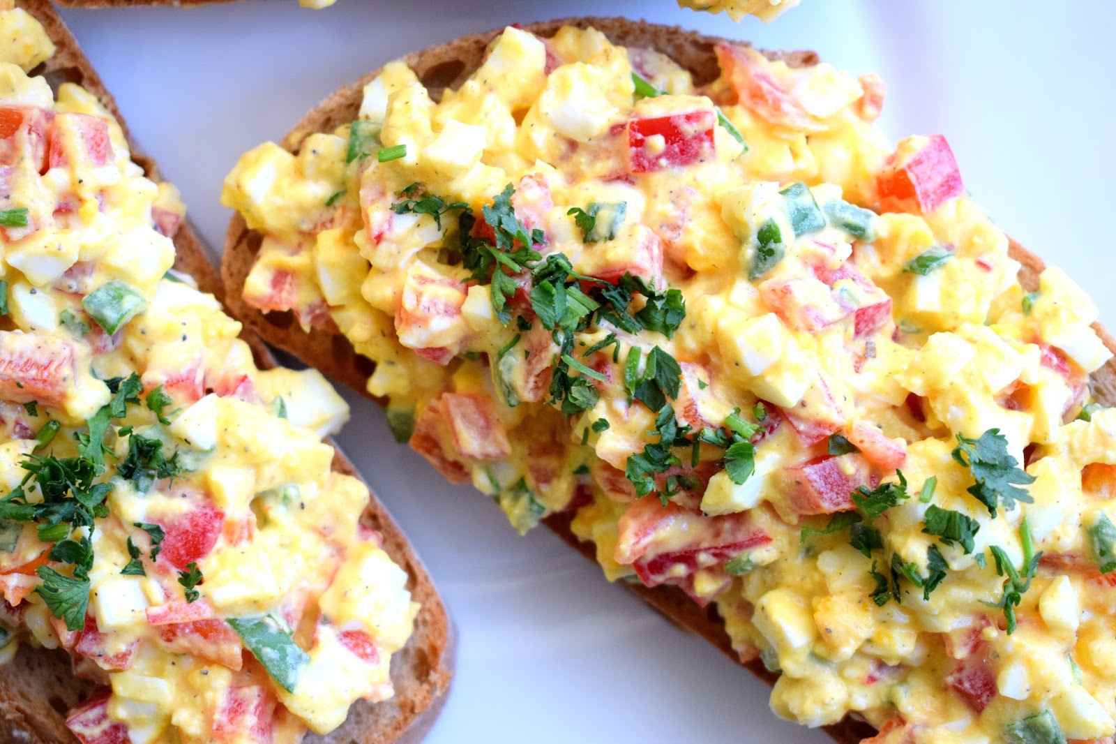 Zdrowie na języku Fit pasta jajeczna na kanapkę