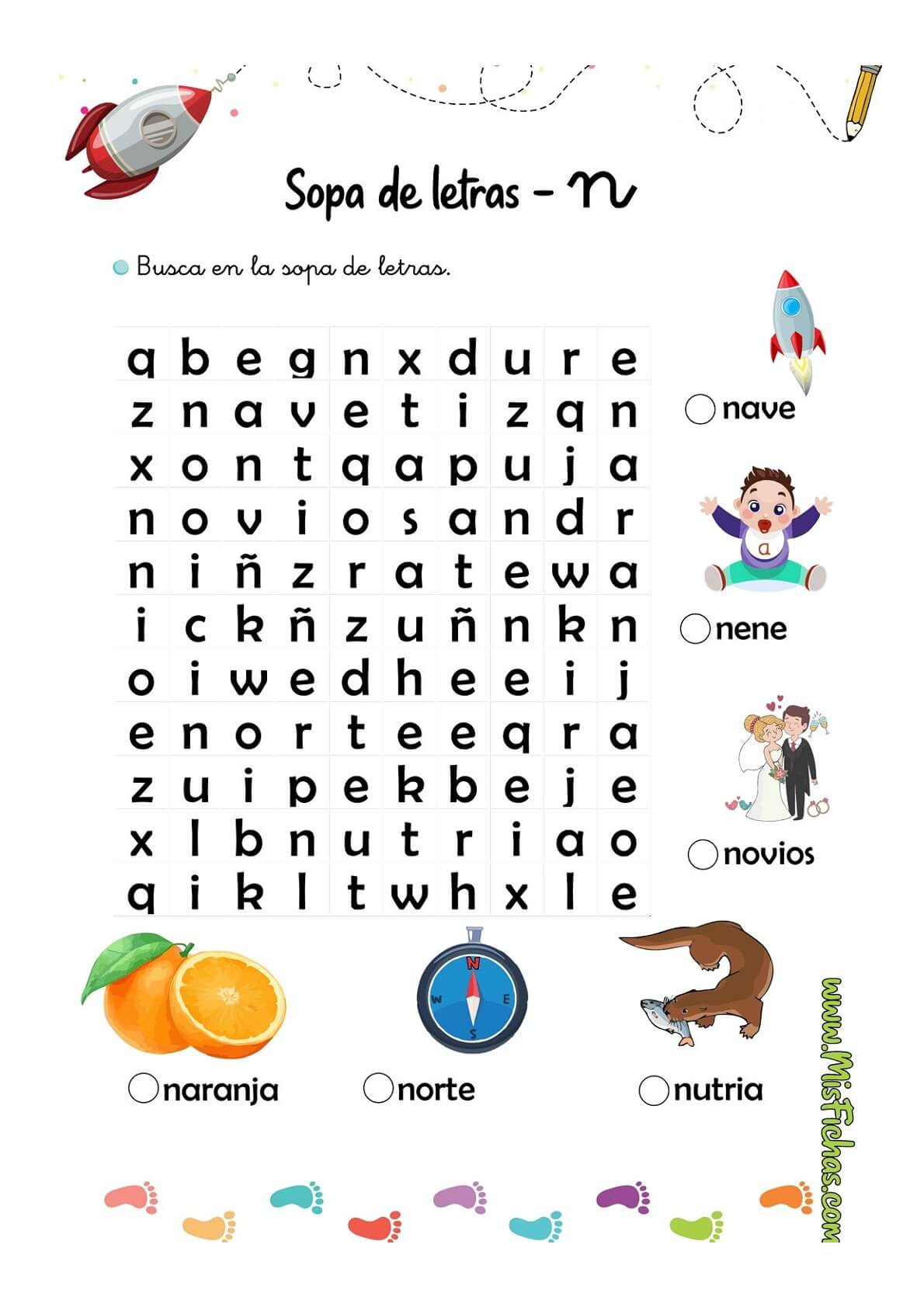 Fichas para Sílabas Na Ne Ni No Nu Materiales Educativos para Maestras