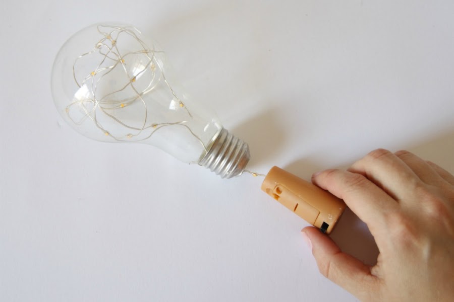 bombilla decorativa sin cables