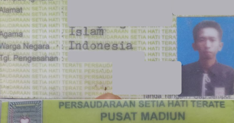 Rasa Menjadi Warga Psht Persaudaraan Setia Hati Terate Tingkat 1 Portal Dadang Jsn