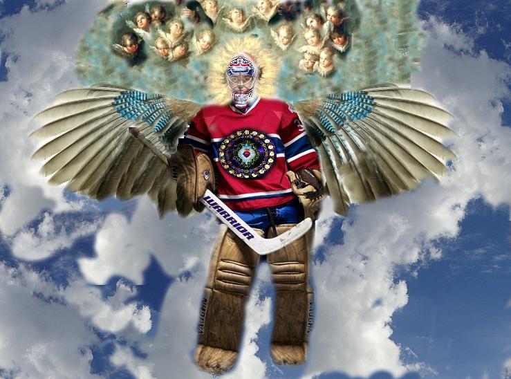 Église de la Sainte Flanelle Victoire de Saint Carey Price sur les