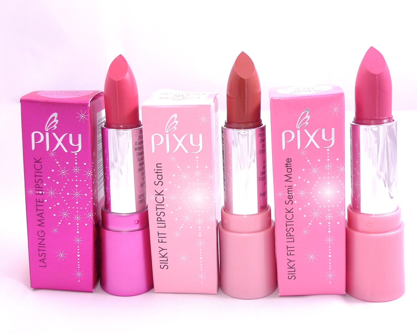Pixy Lipsticks Review + Swatches The Beauty Junkee.