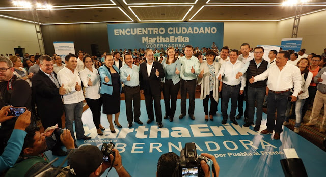 En Puebla, Nueva Alianza se suma a la campaña de Martha Erika: Luis Castro