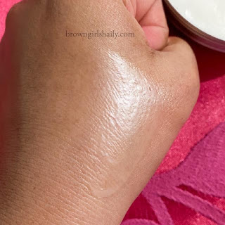 The Body Shop Cleansing Butter Swatch