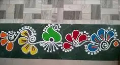 border rangoli art border rangoli art to make at home