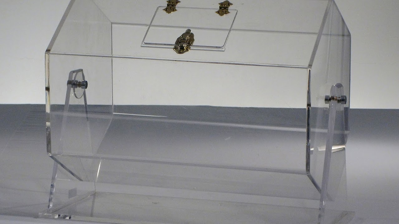 Acrylic Raffle Box Box Choices