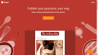 blogger homepage