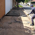 Barreiras: bombeiros do 17º GBM resgatam iguana após moradores encontrarem o animal em calçada