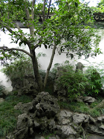 Rock garden at Lingering Garden in Suzhou China by garden muses-not another Toronto gardening blog
