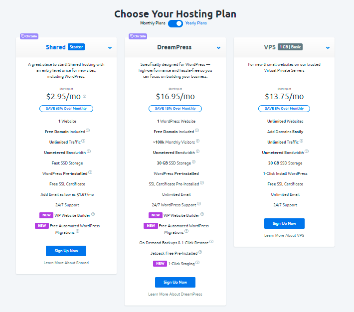 DreamHost Web hosting