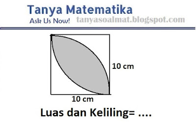 Luas Keliling Juring Dan Tembereng Lingkaran I Tanya Soal