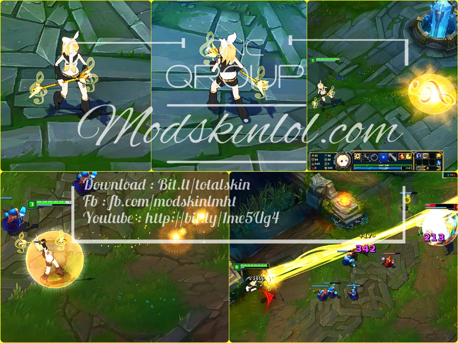 Mod Skin LOL Download Free: [Mod Skin] Lux Rin