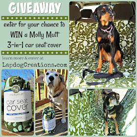 giveaway molly mutt car seat cover dogs pets travel