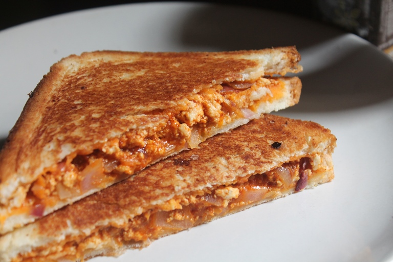 Paneer & Cheese Sandwich Recipe Yummy Tummy