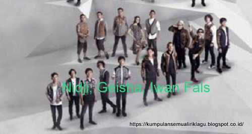 Nidji, Geisha, Iwan Fals