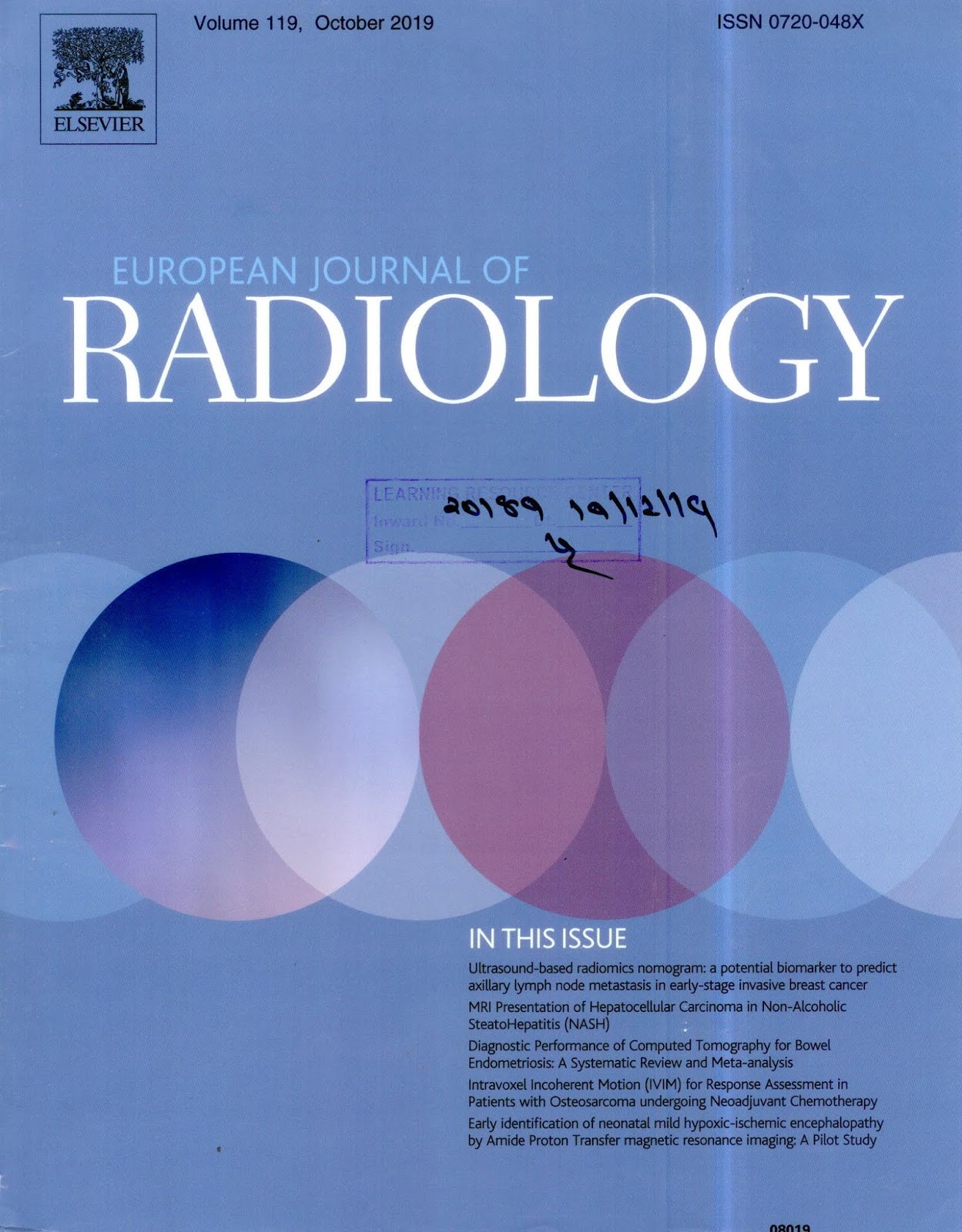 https://www.ejradiology.com/issue/S0720-048X(19)X0009-1