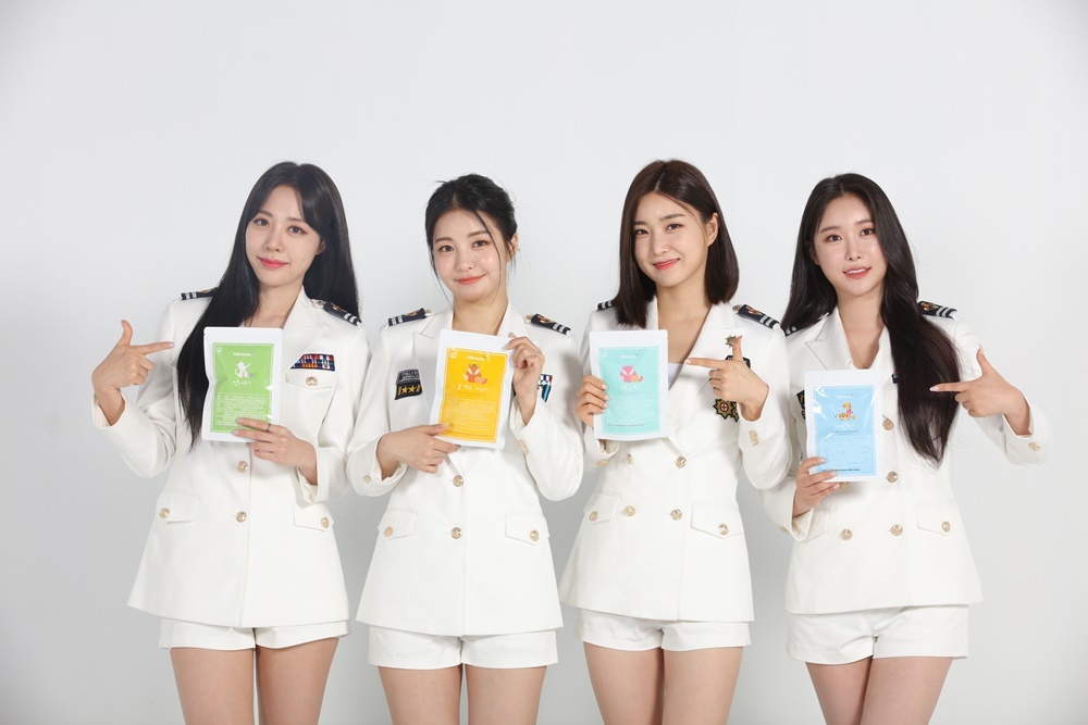 브레이브걸스 티 브랜드 모델 발탁 - 꾸르