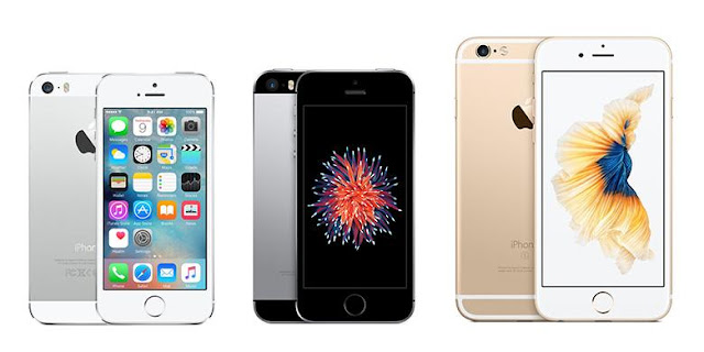 Perbandingan Spesifikasi iPhone SE, iPhone 5S dan iPhone 6S