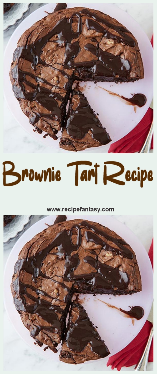 Brownie Tart Recipe Onionringandthings