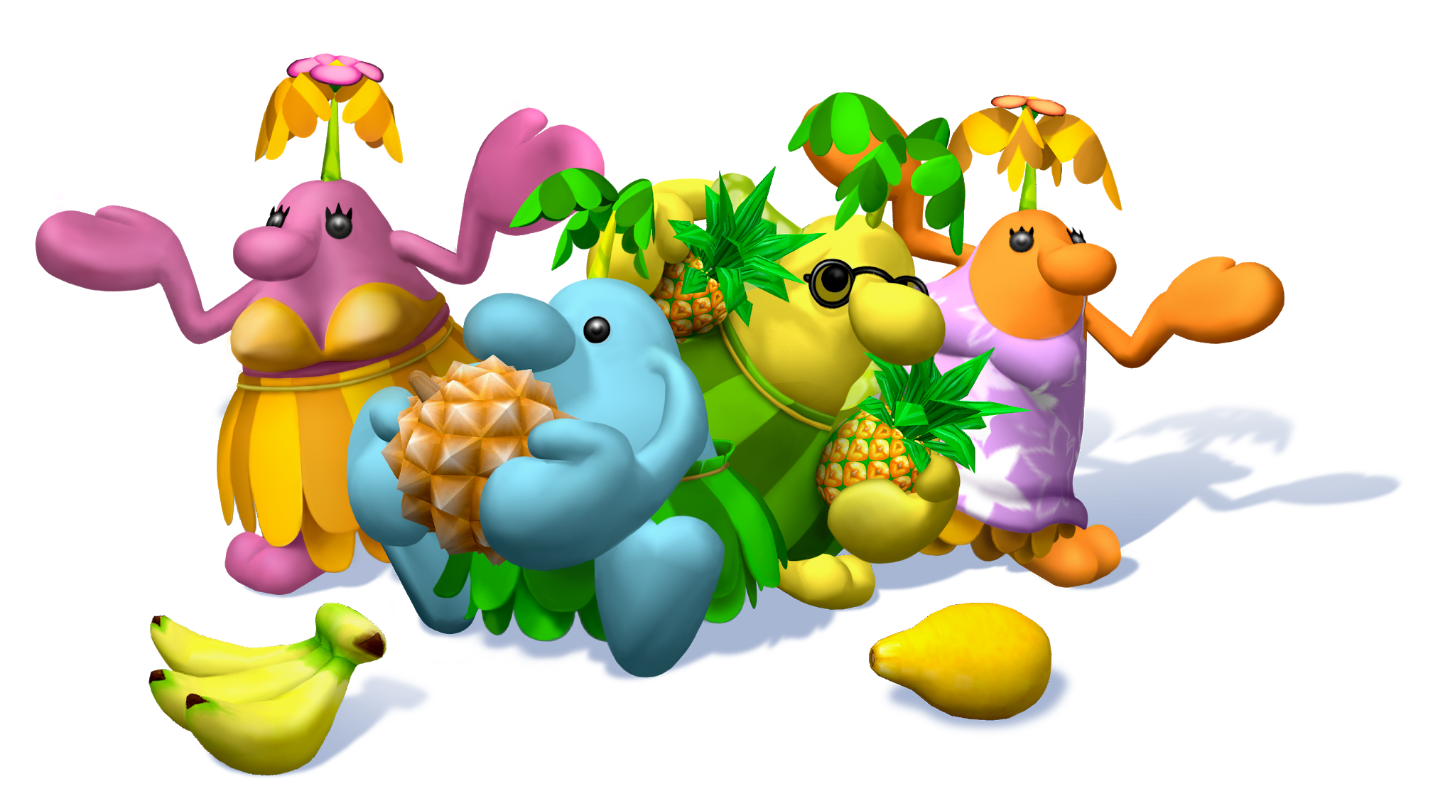 Pianta, o povo planta de Super Mario Sunshine - Nintendo Blast