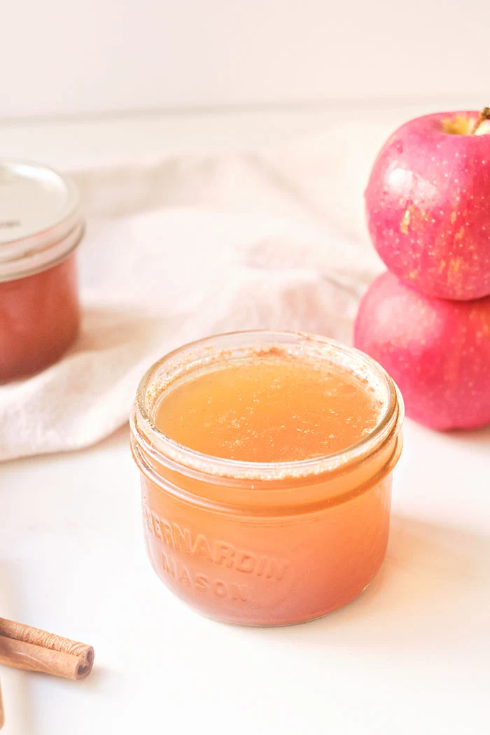 Spiced Apple Cider Jelly Recipe (Low Sugar) Koti Beth