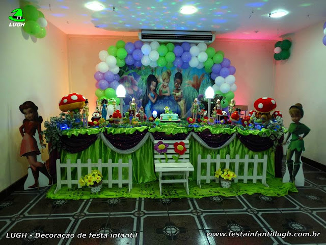 Decoração infantil Tinker Bell - Tradicional Luxo