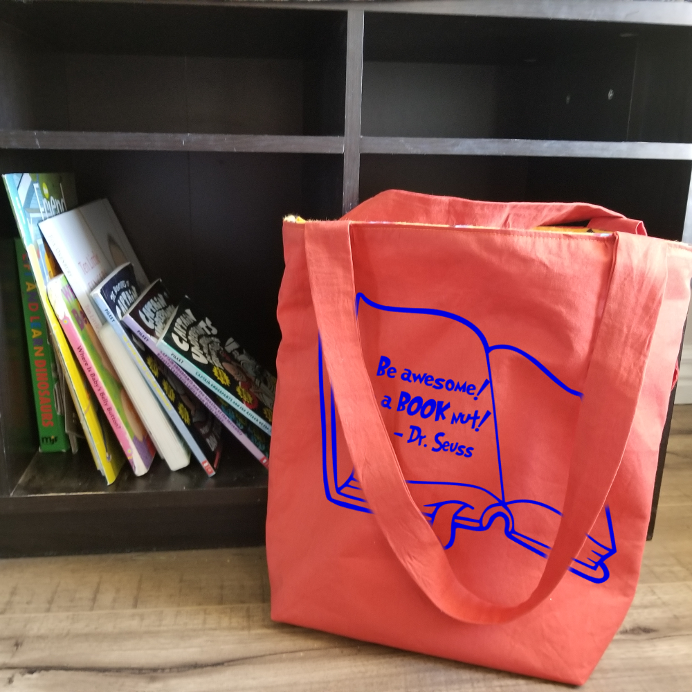 Summer Reading Reversible Book Bag Pattern Sew Simple Home