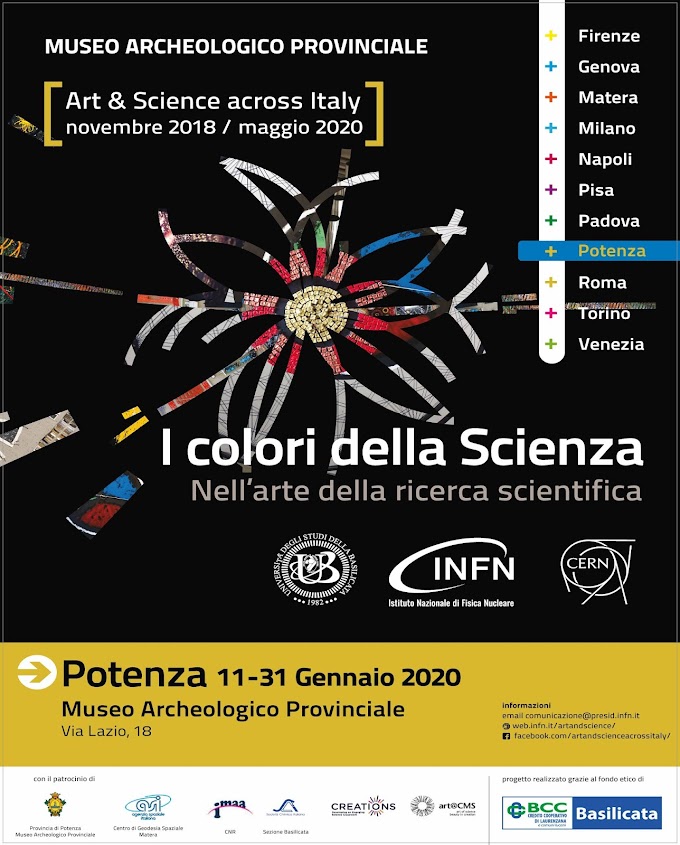 “I Colori della Scienza”: in mostra i lavori di 300 studenti lucani realizzati dopo corsi e seminari scientifici