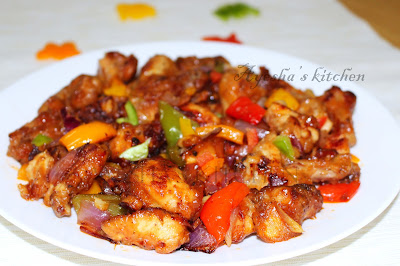 chilli chicken recipe / stir fry chicken easy and yummy tasty recipes 