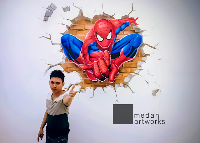 Jasa Lukis Mural 3D Medan
