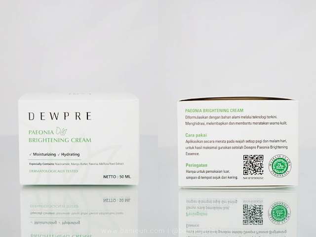 DEWPRE PAEONIA BRIGHTENING CREAM