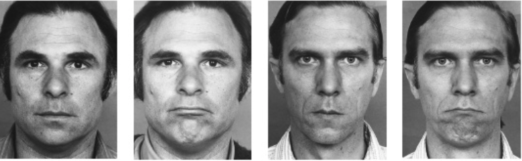 Физиогномика и мимика AU17 Подбородок приподнимается