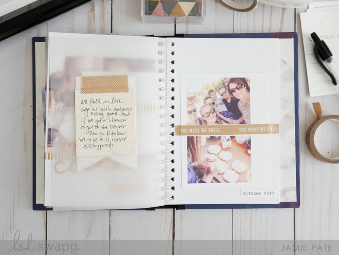 How To Create a Most Special Gift Photo Journal - Heidi Swapp Instax Vintage by Jamie Pate | @jamiepate for @heidiswapp