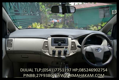  IKLAN  BISNIS SAMARINDA Dijual Toyota  Kijang Innova  E 2012 