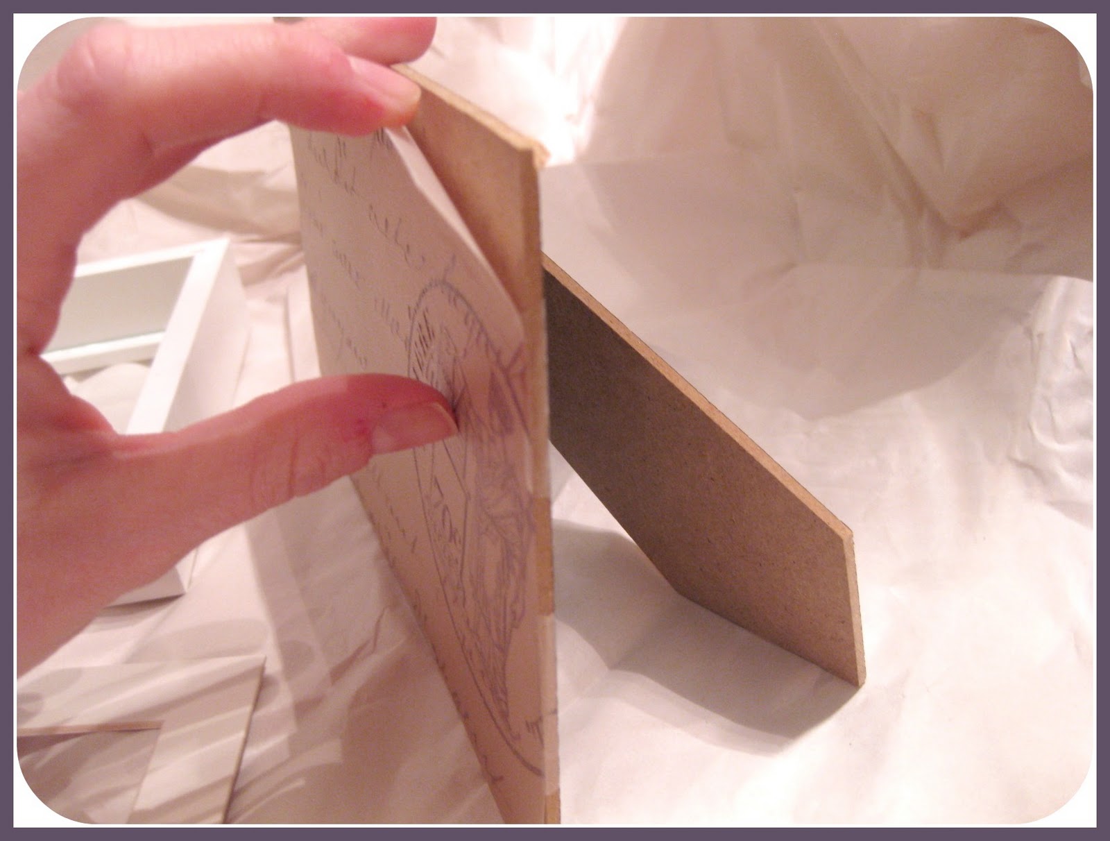 {twenty}something Make An Ikea Ribba Frame A Shadow Box