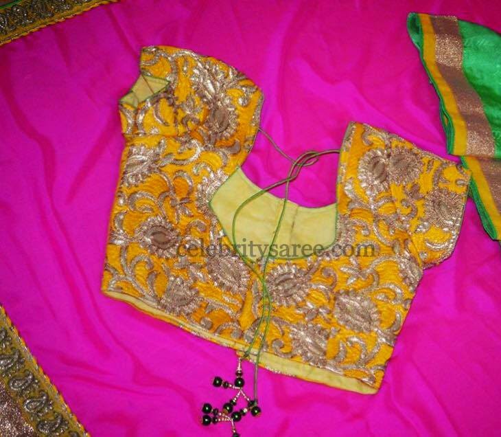 Pretty Blouse Designs by Srihita - Saree Blouse Patterns