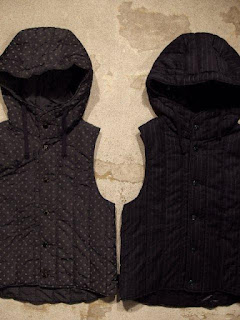 FWK by Engineered Garments "Hood Vest" Fall/Winter 2016