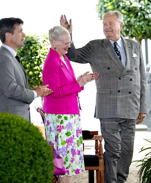 Danish Royal Family attended a reception on the occasion of Prince Henrik's 80th birthday 