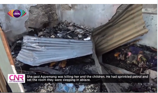11-year-old boy burnt to death as his stepfather sets house ablaze (photos)