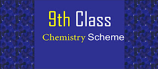 9th Class chemistry pairing scheme 9th Class chemistry pairing scheme