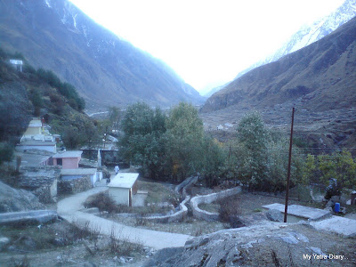 A view of the Mana Village near Badrinath
