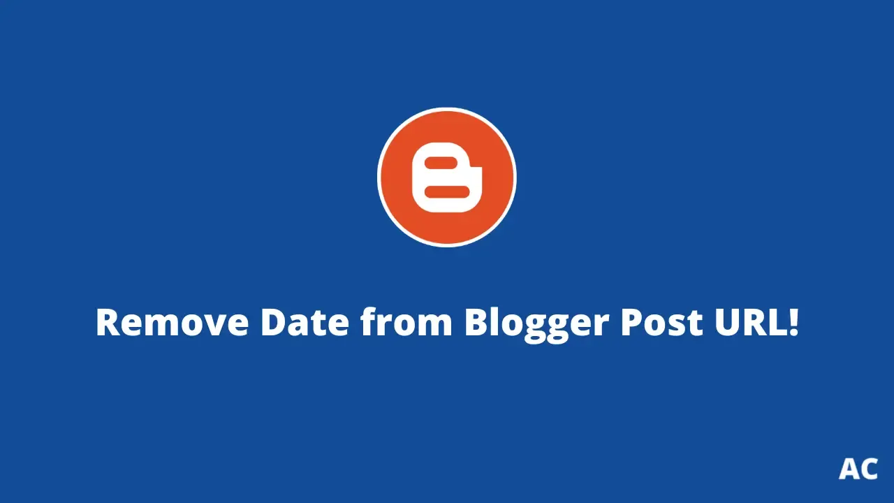 Remove Date from Blogger Post URL