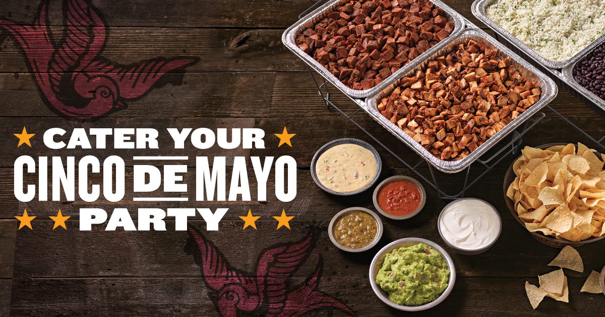 A Lucky Ladybug Be the Cinco Party Hero with Qdoba Catering