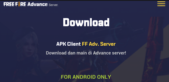 Cara Daftar Advance Server Free Fire Periode November 2019