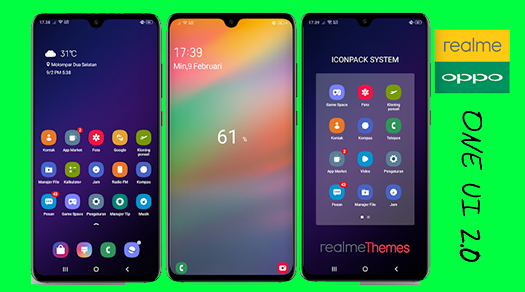 Tema Realme: Samsung One UI Tema Realme dan Oppo Tembus Aplikasi